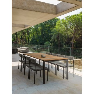 Outdoor Rectangular Dining Table - Casilda | Talenti