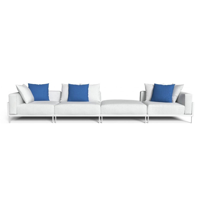 Modular Outdoor Sofa in Aluminium - Cleo | IsaProject