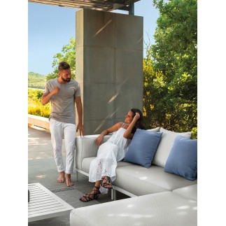 Modular Outdoor Sofa in Aluminium - Cleo | IsaProject