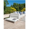 Modular Outdoor Sofa in Aluminium - Cleo