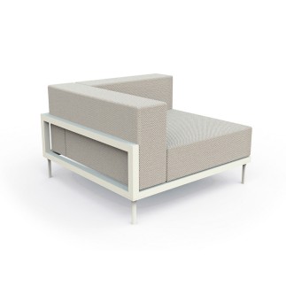 Modular Outdoor Sofa in Aluminium - Cleo | IsaProject