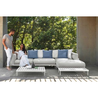 Outdoor Padded Pouf - Cleo