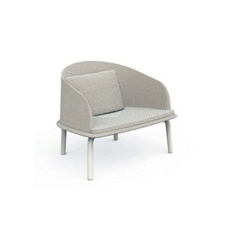 Outdoor Lounge Armchair in Aluminium - Cleo | IsaProject