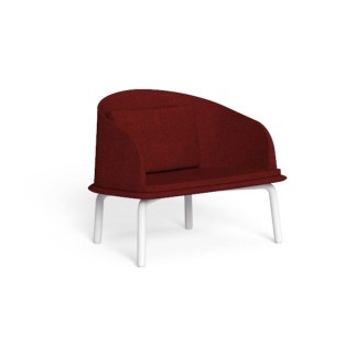 Outdoor Lounge Armchair in Aluminium - Cleo | IsaProject