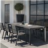 Extendable dining table with ceramic top - Milo