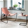 Rocking chair with leather covered - Apelle Dn