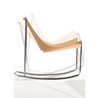 Rocking chair with leather covered - Apelle Dn