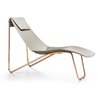 Chaise longue in cuoio - Apelle