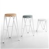 Stool in 3 different sizes H.45/65/75 cm - Apelle