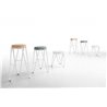 Stool in 3 different sizes H.45/65/75 cm - Apelle