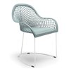 Hide chair with armrests - Guapa P