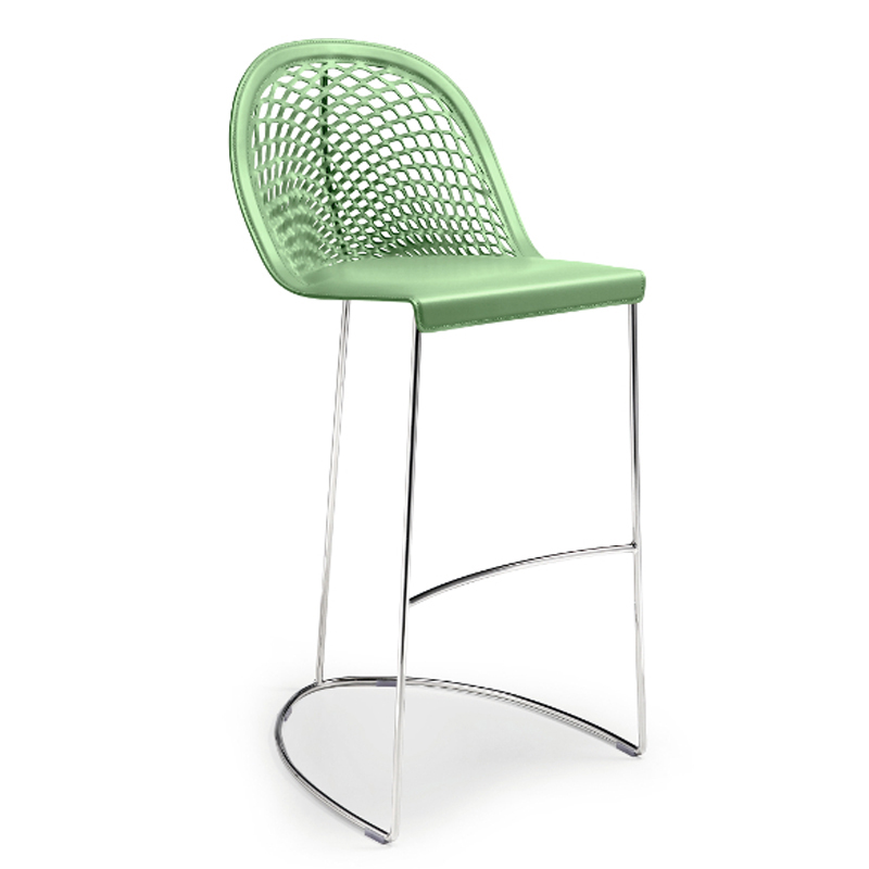 High Leather Stool - Guapa | Midj