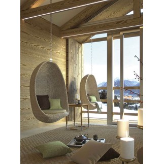 Suspended Armchair in Rattan for Outdoor - Nest | Atmosphera