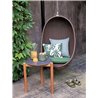 Suspended armchair in rattan for outdoor - Nest