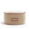 Padded Round Outdoor Pouf Ø60 - Soft