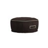 Padded round outdoor pouf Ø60 - Soft