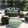 Outdoor daybed in rattan - Twiga