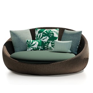 Outdoor daybed in rattan - Twiga - Daybed | Atmosphera