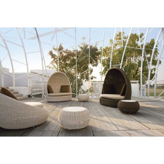 Outdoor coffee table in rattan - Twiga | Atmosphera