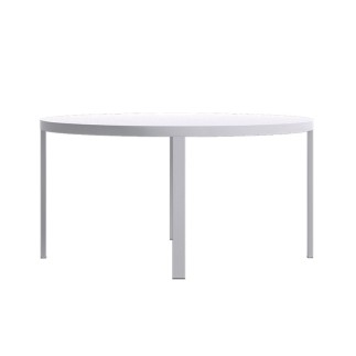 Outdoor round table in aluminium- Flair | Atmosphera