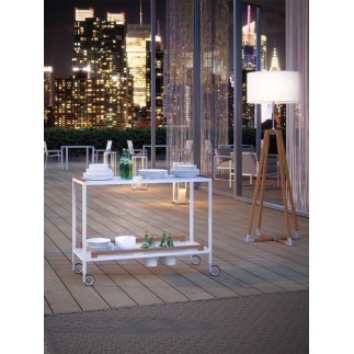 Outdoor food trolley in aluminium - Flair | Atmosphera