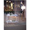 Outdoor food trolley in aluminium - Flair