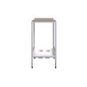 Outdoor food trolley in aluminium - Flair