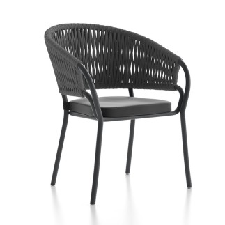 Garden chair in fabric and rope - Pleasure2.0 | Atmosphera