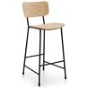 Wood stool H.65/75 cm - Master