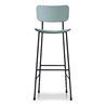 Leather stool H.65/75 cm - Master