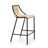 Stackable wood stool H.65/75 cm - Ola