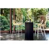 Stackable covered stool H65/H75 cm - Ola