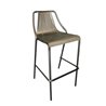 Stackable metal stool H. 65/75 cm - Ola