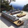 Garden sofa in teak wood - 9.zero