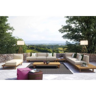 Garden sofa in teak wood - 9.zero | Atmosphera