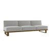 Garden sofa in teak wood - 9.zero