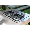 Outdoor kitchen w/bbq and hob - Yellowstone