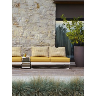 Outdoor sofa in fabric- Coral reef - ISA Project