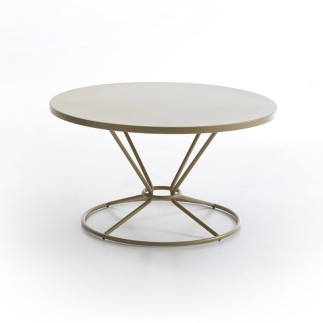 Gravity coffee table with aluminium or laminate top - ROB-9885/9885H