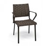 Hamptons graphic steel armchair