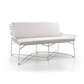 Hamptons graphic aluminium sofa - ROB-9734