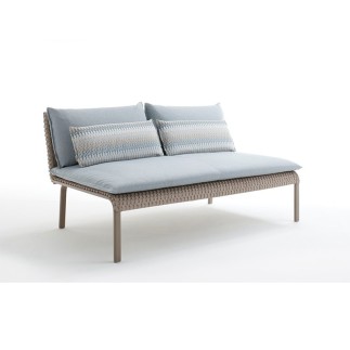 Key west aluminium modular sofa with woven - ROB-4285/4286/4287/4288/4289/4290