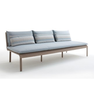 Key west aluminium modular sofa with woven - ROB-4285/4286/4287/4288/4289/4290