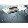 Coffe table with stainless steel or ceramic top - Walter