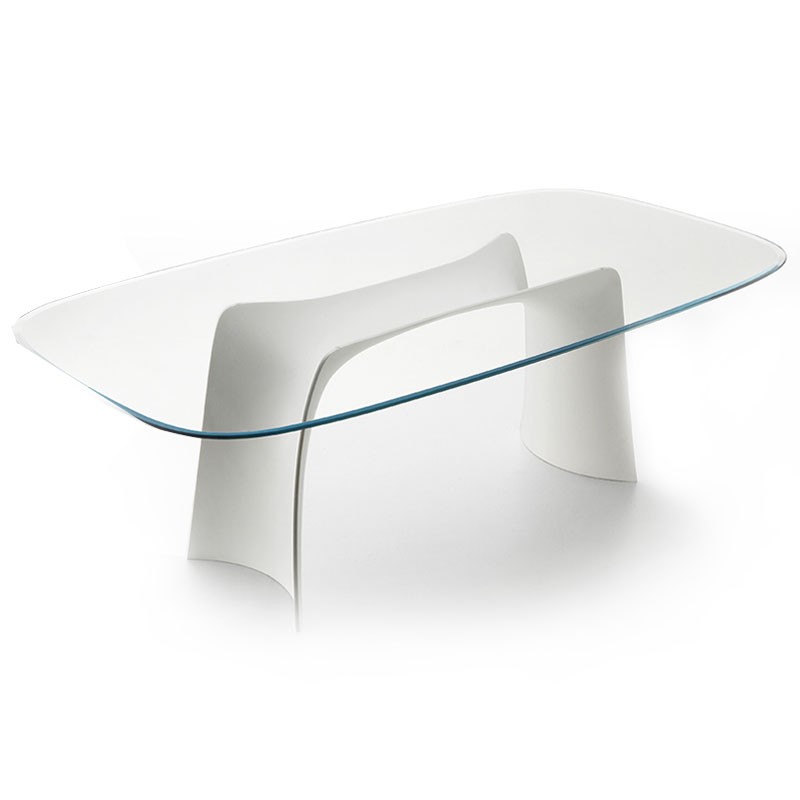 Table with glass top - Moonlight | Midj