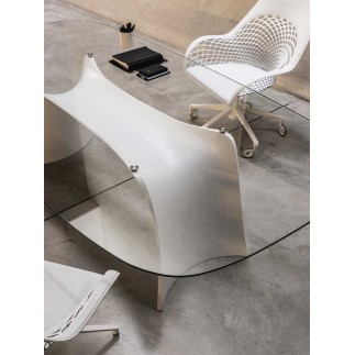 Table with glass top - Moonlight | Midj
