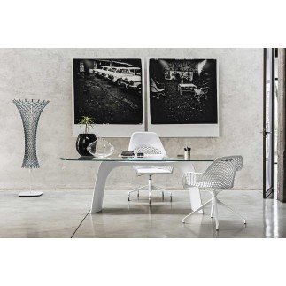 Table with glass top - Moonlight | Midj