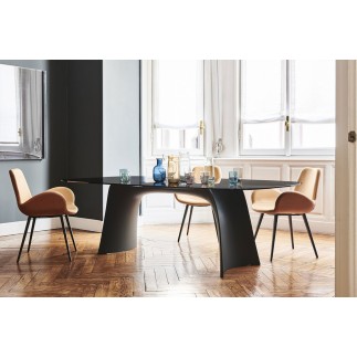 Table with glass top - Moonlight | Midj
