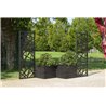 Frangi Potter modular planter with sunblind