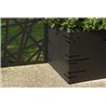 Frangi Potter modular planter with sunblind